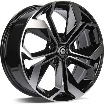 Alu kolo Carbonado Alu Kola Carbonado RAPTOR 7.5x18 5x114.3 ET40 Black Front Polished 73.1