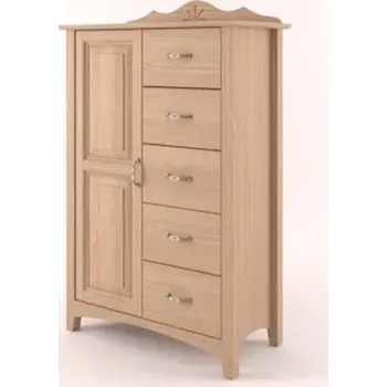 Komoda Interier-Stejskal | Komoda Castello masiv dub D18A - Castello dekory Rustikal retro