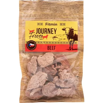 Pamlsek pro psa Fitmin Freeze Journey Mrazem sušené hovězí pro psy a kočky 25 g
