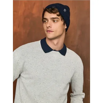 Pokrývka hlavy Sinsay - Čepice beanie - námořnická modrá - 242EL-59X - 242EL-59X-ONE