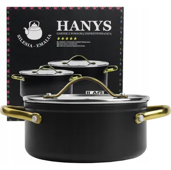 Hrnec Tradiční Hrnec Silesia Emalia HANYS 1,9 l