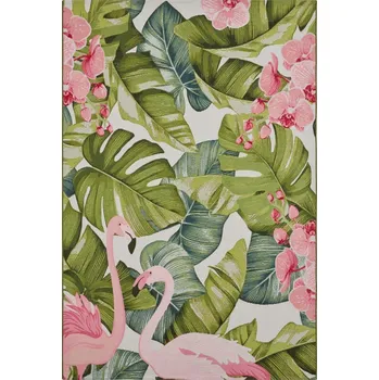 Hanse Home Kusový koberec Flair 105614 Tropical Flamingo Multicolored – na ven i na doma Rozměry koberců: 160x235