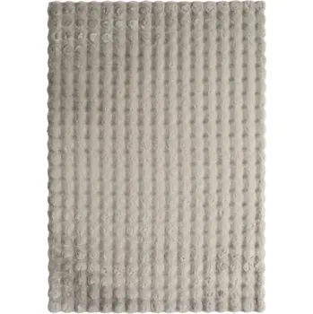 Koberec Koberec Shaggy SoleVito Romance Bubble světle hnědý 140×200 cm