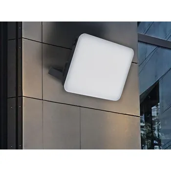 NEDES Venkovní černý LED reflektor 50W / 4000K - LF7024