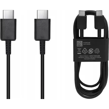 Datový kabel Kabel Samsung USB-C na USB-C 1,8 m černý