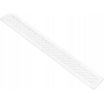 Větrací mřížka Ventilační mřížka Ventilační Locker bílá 80x800 mm