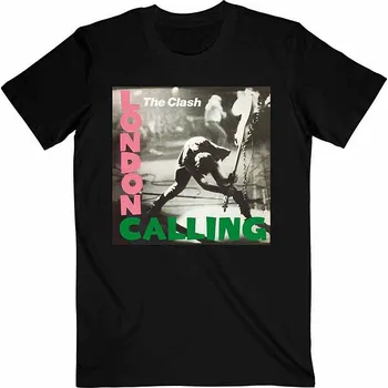 Pánská móda The Clash tričko, London Calling Black, pánské XXL