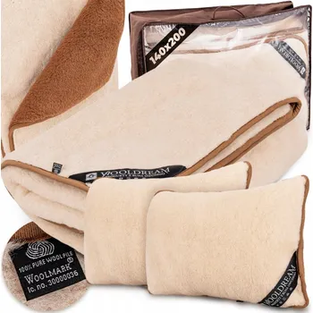 Povlečení 3 Č. POVLEČENÍ ložního prádla, VELBLÍBÍ VLNA, ANTIALERGICKÁ PŘIKRÝVKA POLŠTÁŘE , 140x200