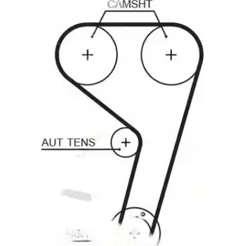 Ozubený řemen, T359HOB
