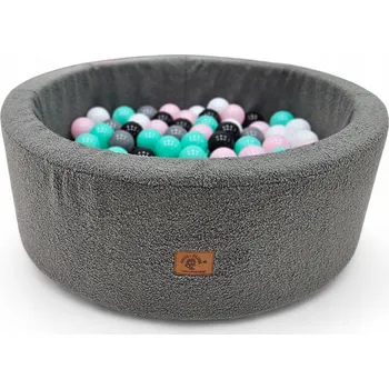 Dětský bazének Bazének s míčky – BERÁNEK BOUCLE – 200 míčků – senzorická hračka 7 cm.