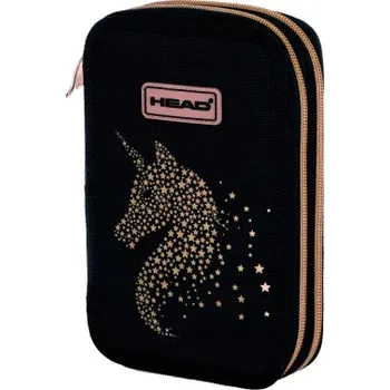 Penál Dvoupatrový penál bez náplně Head CLASSY GOLD, AC2, 503023036