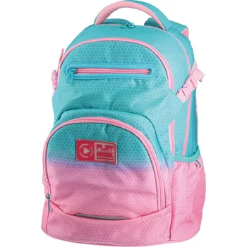 Školní batoh PLAY Školní batoh Apollo 241 Ergo Sunset - mintový/rose