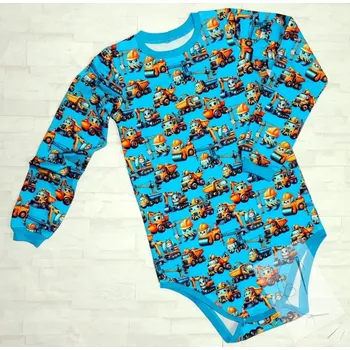 Kojenecký body Bodýčko stavební auta vel.134