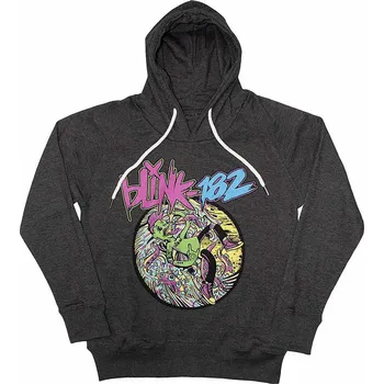 Pánská mikina Blink 182 mikina, Overboard Event Charcoal Grey, pánská XS