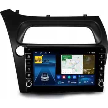 GPS navigace GPS NAVIGACE RÁDIO HONDA CIVIC UFO 2006-2012 ANDROID Kompletní sada!