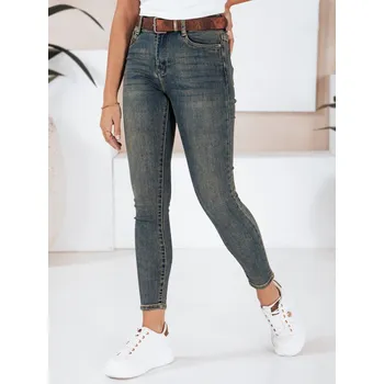 Dámské džíny Dámské úzké džíny Dstreet UY2809 Barva: Modrá - světle, Velikost: L