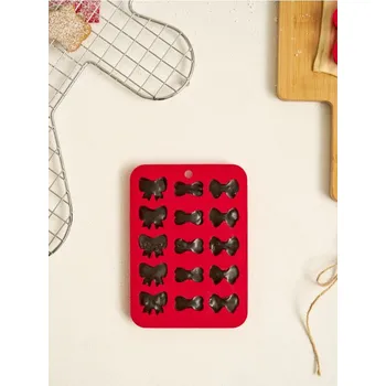 Nádoba na pečení Sinsay - Forma na čokoládu s motivem mašliček - červená - 404HG-33X - 404HG-33X-ONE