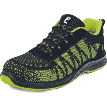 Pracovní obuv CERVA GEARGRINT MF S1 SRC / Textilní polobotka MF S1 - limetková 35