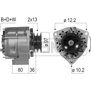 Alternátor ERA Alternátor ERA 210006A