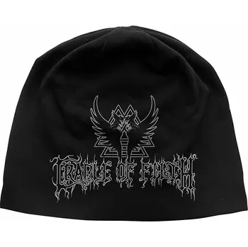 Čepice Cradle Of Filth zimní bavlněný kulich, Valkyrie Sigil JD Print Black, unisex