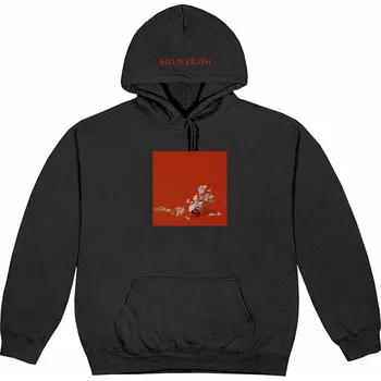 Pánská mikina Billie Eilish mikina, Therefore I Am Black, pánská M