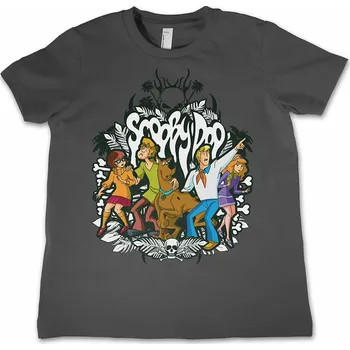 Chlapecké tričko Scooby Doo tričko, Scared Scooby Doo Dark Grey, dětské S dětská velikost S (6 let)