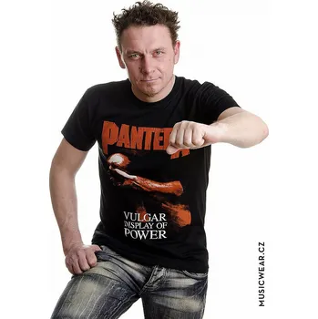 Pánská móda Pantera tričko, Red Vulgar, pánské XXL