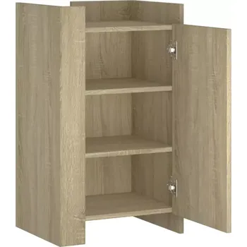 Komoda Komoda, 2 dvířka, dřevo, dub sonoma, TOPTY TYP 39