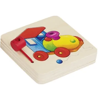 Hračka GOKI Dřevěná knížka Hračky