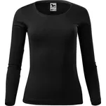 MALFINI FIT-T LONG SLEEVE 169 / Dámské triko, dlouhý rukáv - černá XL
