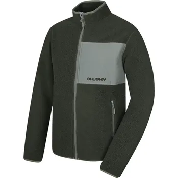 Husky Pánská fleecová mikina Addy Zip M XXXL, faded green
