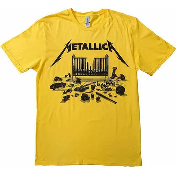 Pánská móda Metallica tričko, 72 Seasons Simplified Cover Yellow, pánské L
