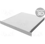 Kryt 19" standardně 1U Mat.těl hliník Y 457mm X 422mm Z 44mm