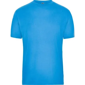 Pánské tričko DAIBER JN 1808 / Pánské pracovní tričko z bio bavlny - aqua S