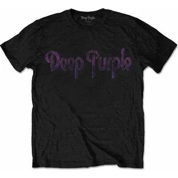 Pánská móda Deep Purple tričko, Vintage Logo, pánské XXL
