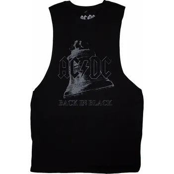 Pánské tílko AC/DC tílko, Back In Black Bell Black, pánské XXL