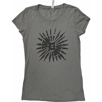 U2 tričko, Songs of Innocence Disc Art Grey, dámské M