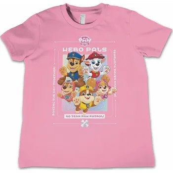 Chlapecké tričko Paw Patrol tričko, Hero Pals Kids Pink, dětské L velikost L (10 let)