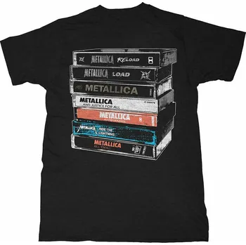 Pánská móda Metallica tričko, Cassette Black, pánské XXL