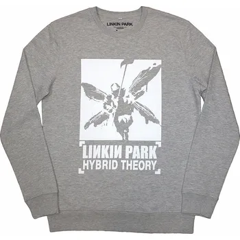 Pánská móda Linkin Park mikina, Sweatshirt Soldier Hybrid Theory Grey, pánská L