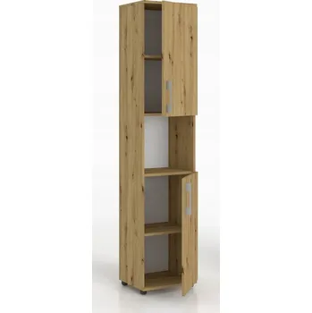 Knihovna Regál Gindo 40 x 182 x 32 cm dub artisan