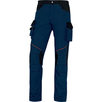 montérky DELTA MCPA2 / Pánské strečové pracovní kalhoty - nám. modrá/černá L