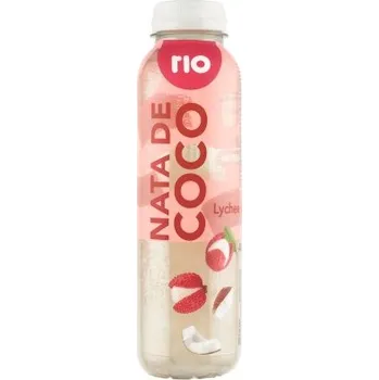 Limonáda Rio Ovocný nápoj s nata de coco a příchutí liči 400ml