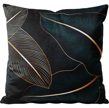 Povlak na dekorativní polštářek DEKORAČNÍ POVLEČENÍ NA POLŠTÁŘ VELUROVÉ SAMETOVÉ 45x45 cm