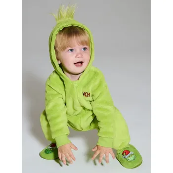 Sinsay - Papuče Grinch - neonová - 267EY-71X - 267EY-71X-221