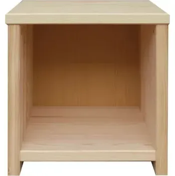 Noční stolek Interier-Stejskal | Noční stolek Classic masiv borovice CN128 - Castello dekory Ořech hnědá