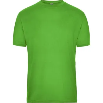 DAIBER JN 1808 / Pánské pracovní tričko z bio bavlny - lime green 6XL