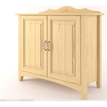 Komoda Interier-Stejskal | Komoda Castello masiv borovice S29B - Castello dekory Olše tmavá