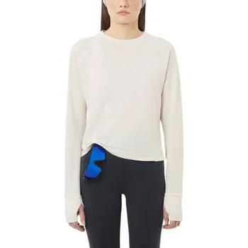 Dámská mikina Salomon Essential Lightwarm CN W LC2604400 - whisper white L