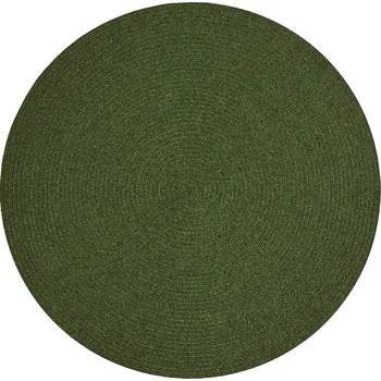 Koberec Hanse Home Kusový koberec Braided 105554 Green kruh – na ven i na doma Rozměry koberců: 150x150 (průměr) kruh
